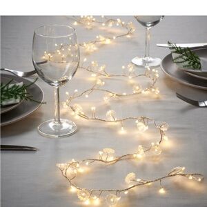 IKEA STRALA LED string light chain with lights, battery operated flower indoor